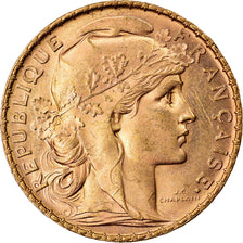 Moneda, Francia, Marianne, 20 Francs, 1905, Paris, EBC, Oro, KM:847