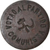 Coin, Spain, 10 Centimos, 1870, Barcelona, Restrike, VF(30-35), Copper