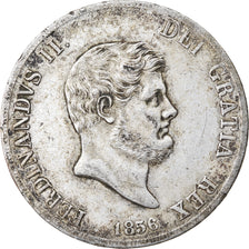 Moneta, STATI ITALIANI, NAPLES, Ferdinando II, 120 Grana, 1856, BB, Argento