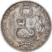 Coin, Peru, SOUTH PERU, Sol, 1875, Lima, AU(50-53), Silver, KM:196.3