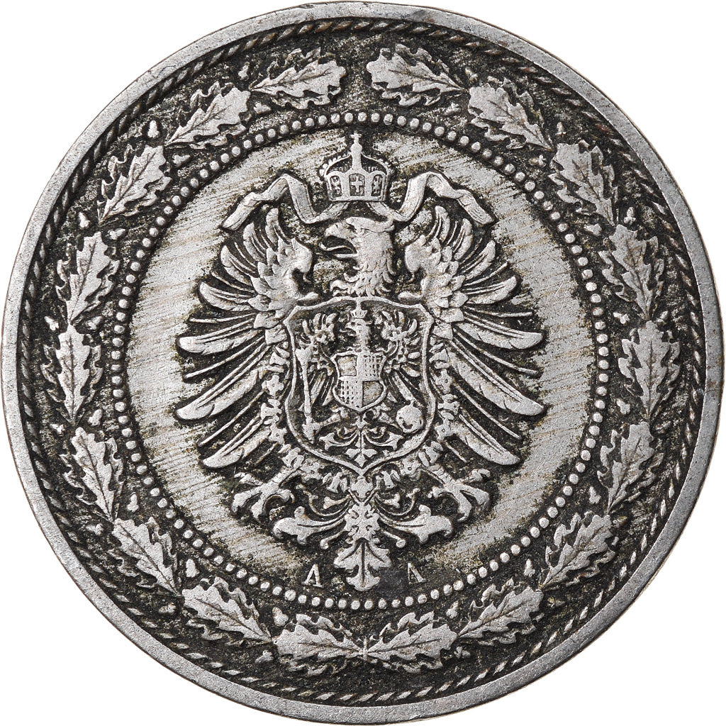 Coin, GERMANY - EMPIRE, Wilhelm I, 20 Pfennig, 1888, Berlin, EF(40-45)
