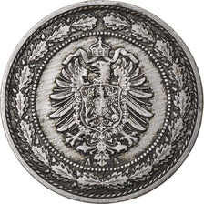 Coin, GERMANY - EMPIRE, Wilhelm I, 20 Pfennig, 1888, Berlin, EF(40-45)