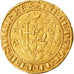 Moeda, Itália, NAPLES, Charles Ier d'Anjou, Salut d'or, 1277-1285, AU(55-58)