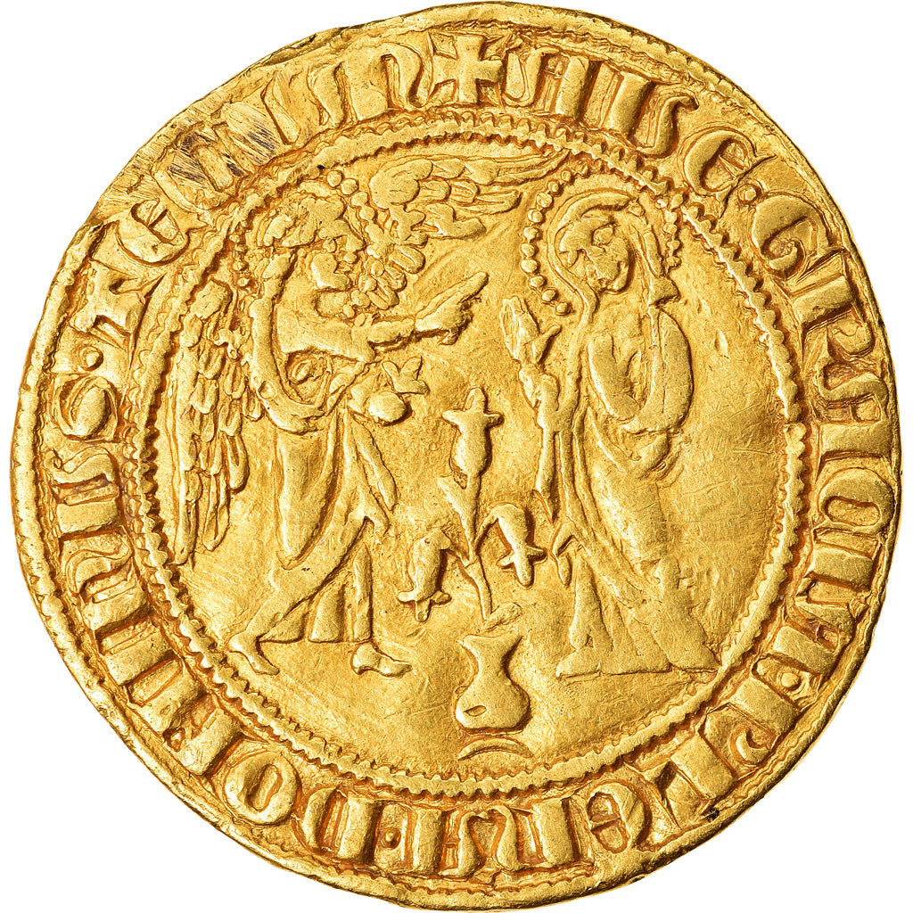 Monnaie, Italie, NAPLES, Charles Ier d'Anjou, Salut d'or, 1277-1285, SUP, Or