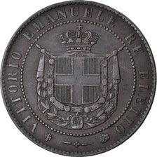 Coin, ITALIAN STATES, TUSCANY, Provisional Government, 5 Centesimi, 1859