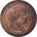 Coin, Spain, Isabel II, 5 Centimos, 1868, Jubia, EF(40-45), Copper, KM:635.2