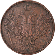Moneta, Russia, 5 Kopeks, 1852, Ekaterinbourg, MB+, Rame, KM:152.1