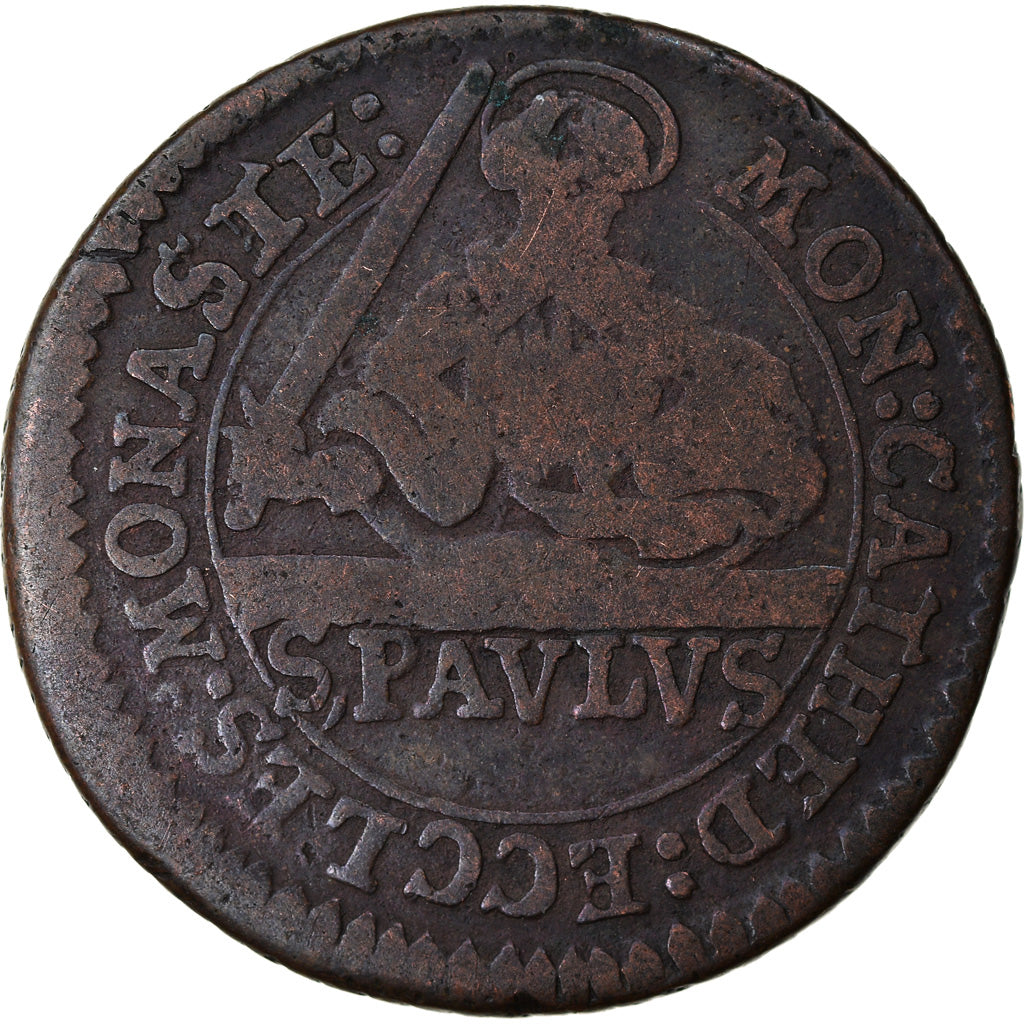 Coin, German States, MUNSTER, 3 Pfenning, 1739, VF(30-35), Copper, KM:430