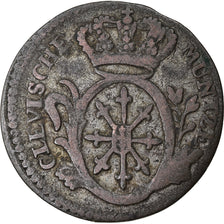 Coin, German States, CLEVES, Friedrich II, 2 Stuber, 2 St, 1756, Cleves