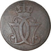 Monnaie, Danemark, Christian VII, Skilling, 1771, Copenhagen, TB, Cuivre