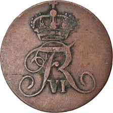 Coin, Norway, Frederik VI, 2 Skilling, 1810, VF(20-25), Copper, KM:280.1