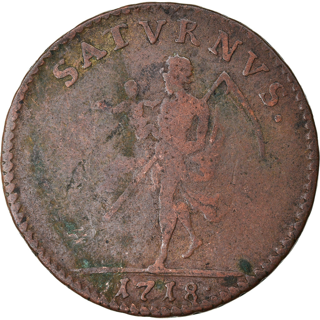 Coin, Sweden, Carl XII, Daler, 1718, VF(20-25), Copper, KM:358