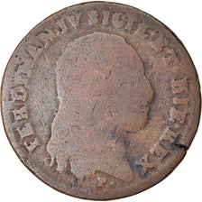 Coin, ITALIAN STATES, NAPLES, Ferdinando IV, 6 Tornesi, 1800, VG(8-10), Copper