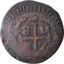 Coin, Colombia, 1/4 Réal, 1820, Santa Marta, VF(20-25), Copper, KM:B4