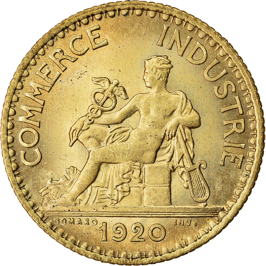 Moneta, Francia, Chambre de commerce, Franc, 1920, Paris, SPL-