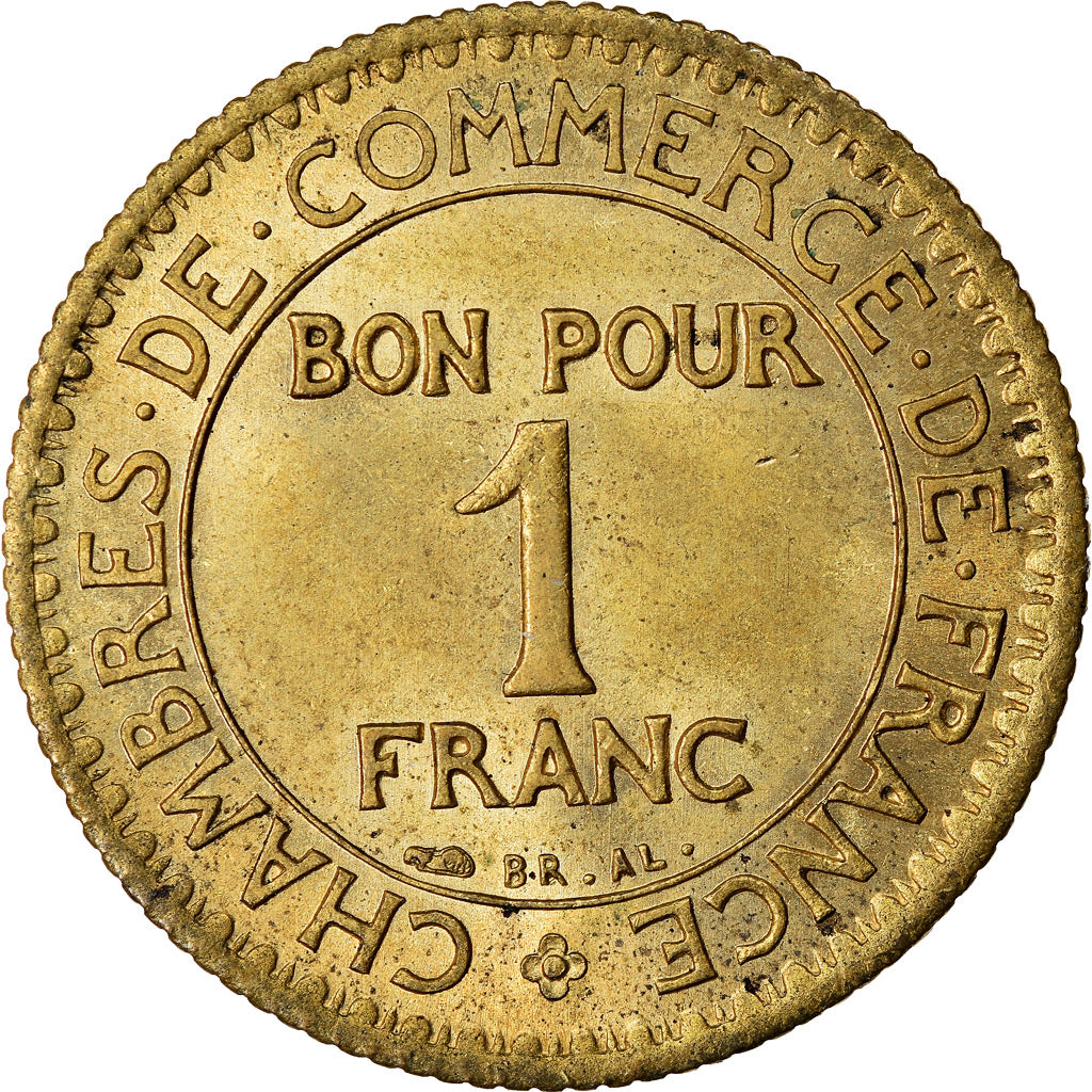 Moneta, Francia, Chambre de commerce, Franc, 1921, Paris, SPL-