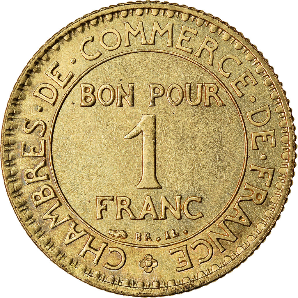 Moneta, Francia, Chambre de commerce, Franc, 1925, Paris, SPL-