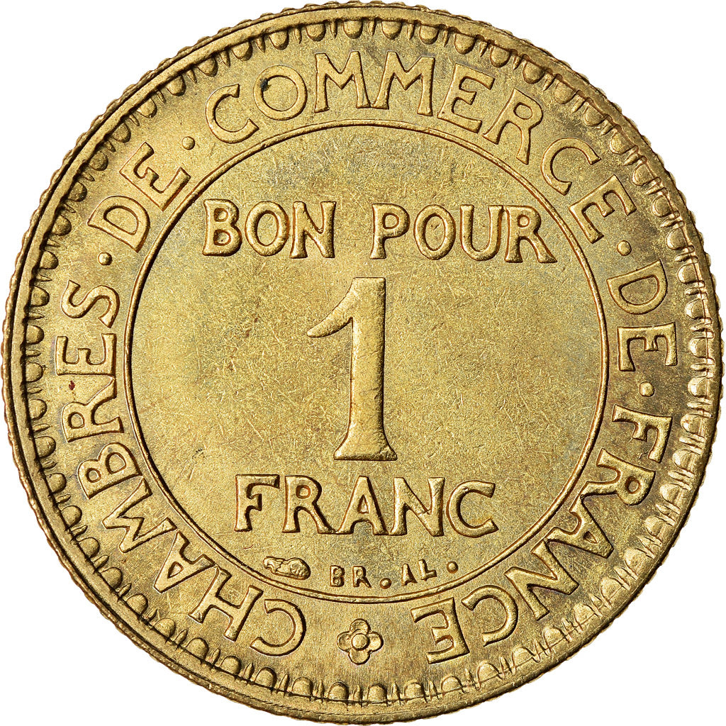 Moneta, Francia, Chambre de commerce, Franc, 1925, Paris, SPL-