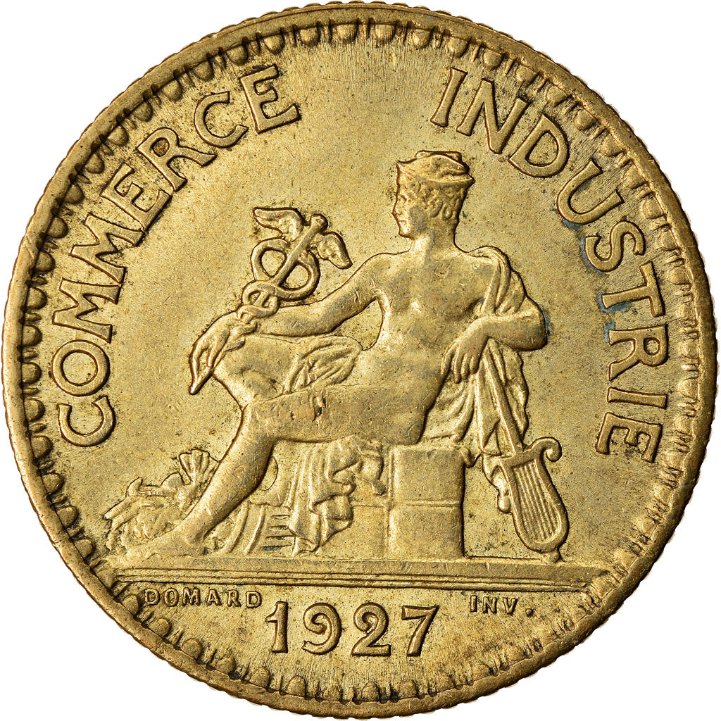 Monnaie, France, Chambre de commerce, Franc, 1927, Paris, TTB+, Aluminum-Bronze