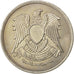 EGYPT, 20 Piastres, 1980, KM #507, MS(63), Copper-Nickel, 30.04, 10.03