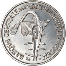 Coin, West African States, 50 Francs, 1972, Paris, ESSAI, MS(65-70)