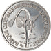 Coin, West African States, 50 Francs, 1972, Paris, ESSAI, MS(65-70)
