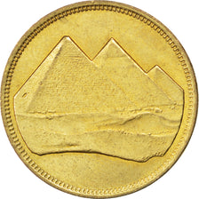 EGYPT, 2 Piastres, 1984, KM #554.2, MS(63), Aluminum-Bronze, 21, 3.24