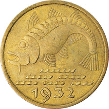 Moeda, DANZIG, 10 Pfennig, 1932, AU(50-53), Alumínio-Bronze, KM:152
