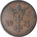 Moeda, DANZIG, 2 Pfennig, 1923, EF(40-45), Bronze, KM:141