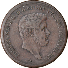 Coin, ITALIAN STATES, NAPLES, Ferdinando II, 10 Tornesi, 1849, VF(30-35)