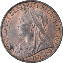 Coin, Great Britain, Victoria, Penny, 1898, AU(50-53), Bronze, KM:790