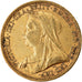 Coin, Australia, Victoria, Sovereign, 1894, Sydney, EF(40-45), Gold, KM:13