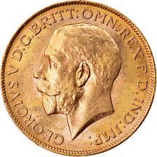Münze, Australien, George V, Sovereign, 1922, Perth, VZ, Gold, KM:29