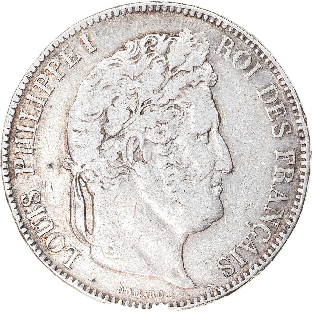 Coin, France, Louis-Philippe, 5 Francs, 1832, La Rochelle, VF(30-35), Silver