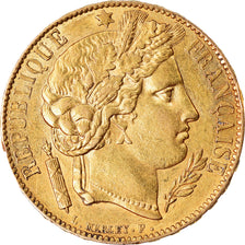 Moneta, Francia, Cérès, 20 Francs, 1851, Paris, SPL-, Oro, KM:762
