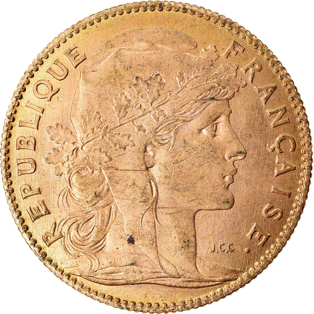 Monnaie, France, Marianne, 10 Francs, 1914, Paris, SPL, Or, Gadoury:1017, KM:846