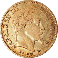 Moeda, França, Napoleon III, Napoléon III, 10 Francs, 1866, Strasbourg
