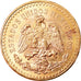 Moneda, México, 50 Pesos, 1945, Mexico City, EBC, Oro, KM:481