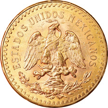 Coin, Mexico, 50 Pesos, 1946, Mexico City, AU(55-58), Gold, KM:481