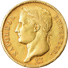 Münze, Frankreich, Napoléon I, 40 Francs, 1811, Paris, SS, Gold, KM:696.1
