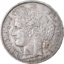 Moneta, Francia, Cérès, 5 Francs, 1870, Paris, BB, Argento, KM:818.1