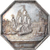 France, Token, Assurances, Comptoir Maritime, 1857, Stern, AU(55-58), Silver