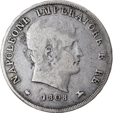 Coin, ITALIAN STATES, KINGDOM OF NAPOLEON, Napoleon I, 15 Soldi, 1808, Milan