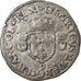 Coin, France, Douzain aux croissants, 1550, Rennes, EF(40-45), Billon