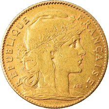 Coin, France, Marianne, 10 Francs, 1906, Paris, EF(40-45), Gold, KM:846
