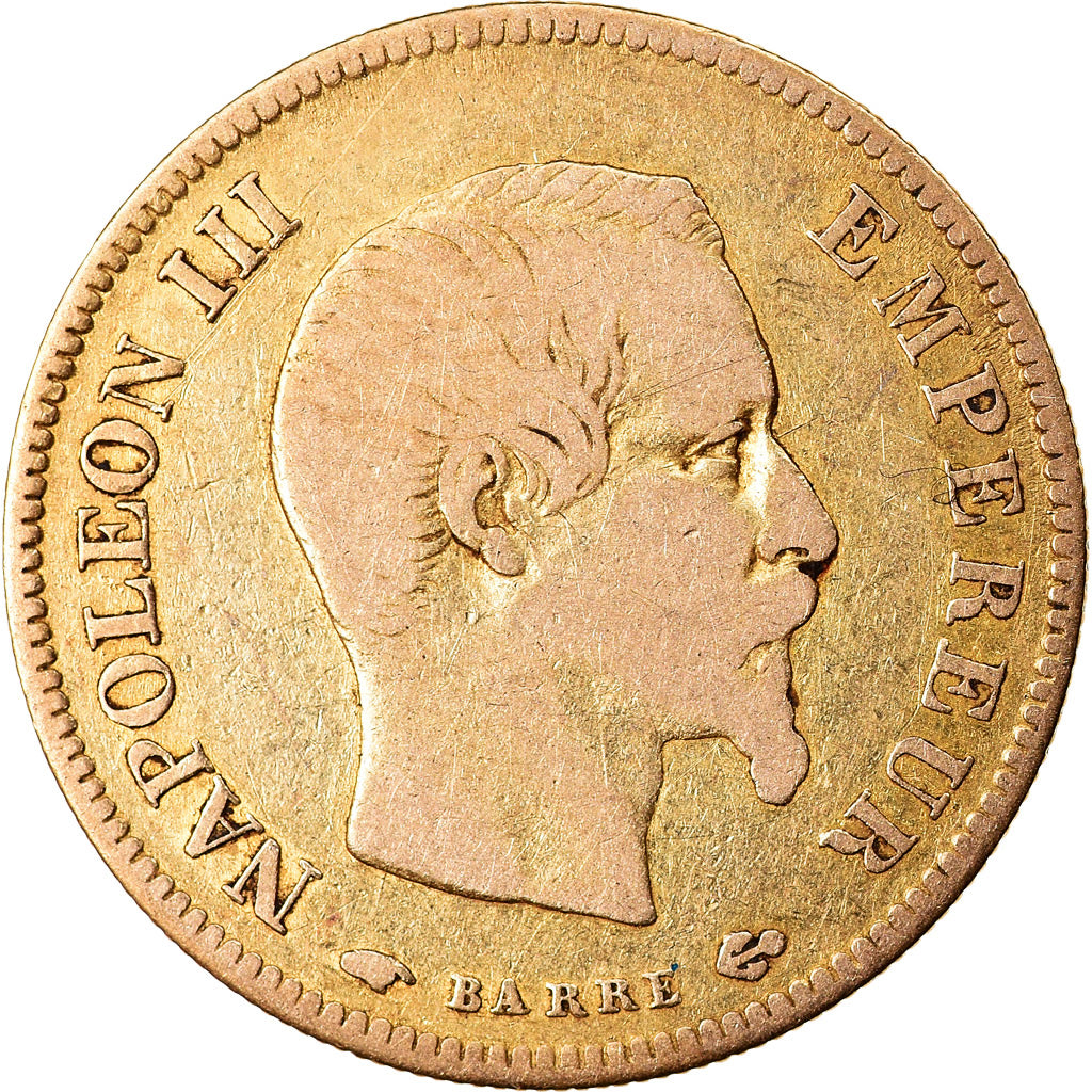 Monnaie, France, Napoleon III, Napoléon III, 10 Francs, 1857, Paris, TB+, Or