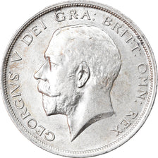 Coin, Great Britain, George V, 1/2 Crown, 1918, AU(55-58), Silver, KM:818.1