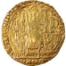 Coin, France, Jean II le Bon, Ecu d'or à la chaise, Ecu d'or, VF(30-35), Gold