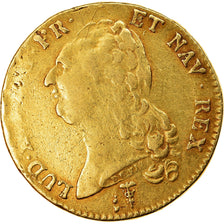 Monnaie, France, Louis XVI, Double louis d'or à la tête nue, 2 Louis D'or