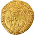 Moneda, Francia, Charles VII, Ecu d'or, Toulouse, MBC, Oro, Duplessy:511E